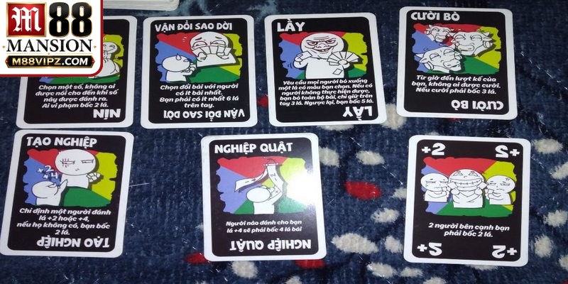 Cách sắp xếp bài và các chi quan trọng trong bài U Lầy
