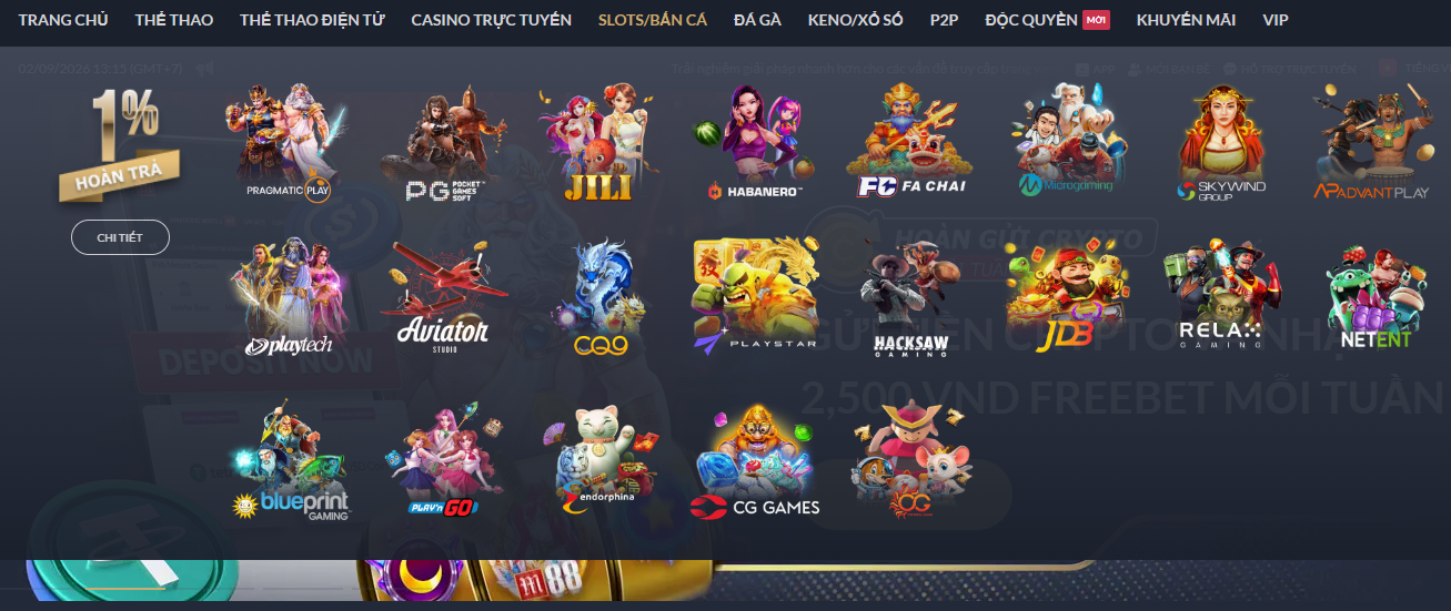 tro choi slot hap dan m88